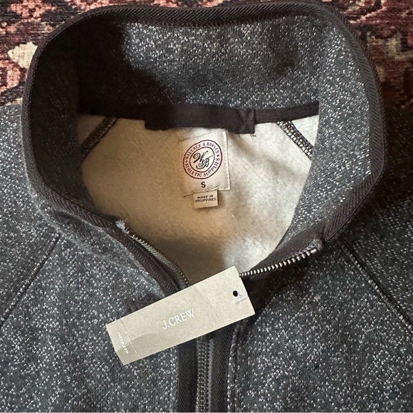 J.CREW Wallace & Barnes Men’s Full Zip Fleece Jacket - Small - NWT - Picture 9 of 13